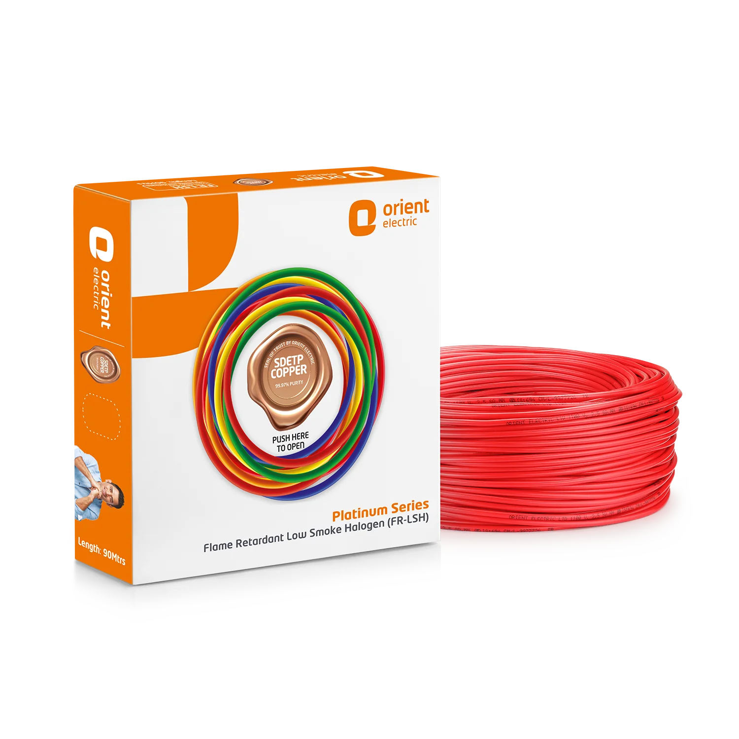 PLATINUM SERIES 90 Meter Flame Retardant Low Smoke Halogen Wire