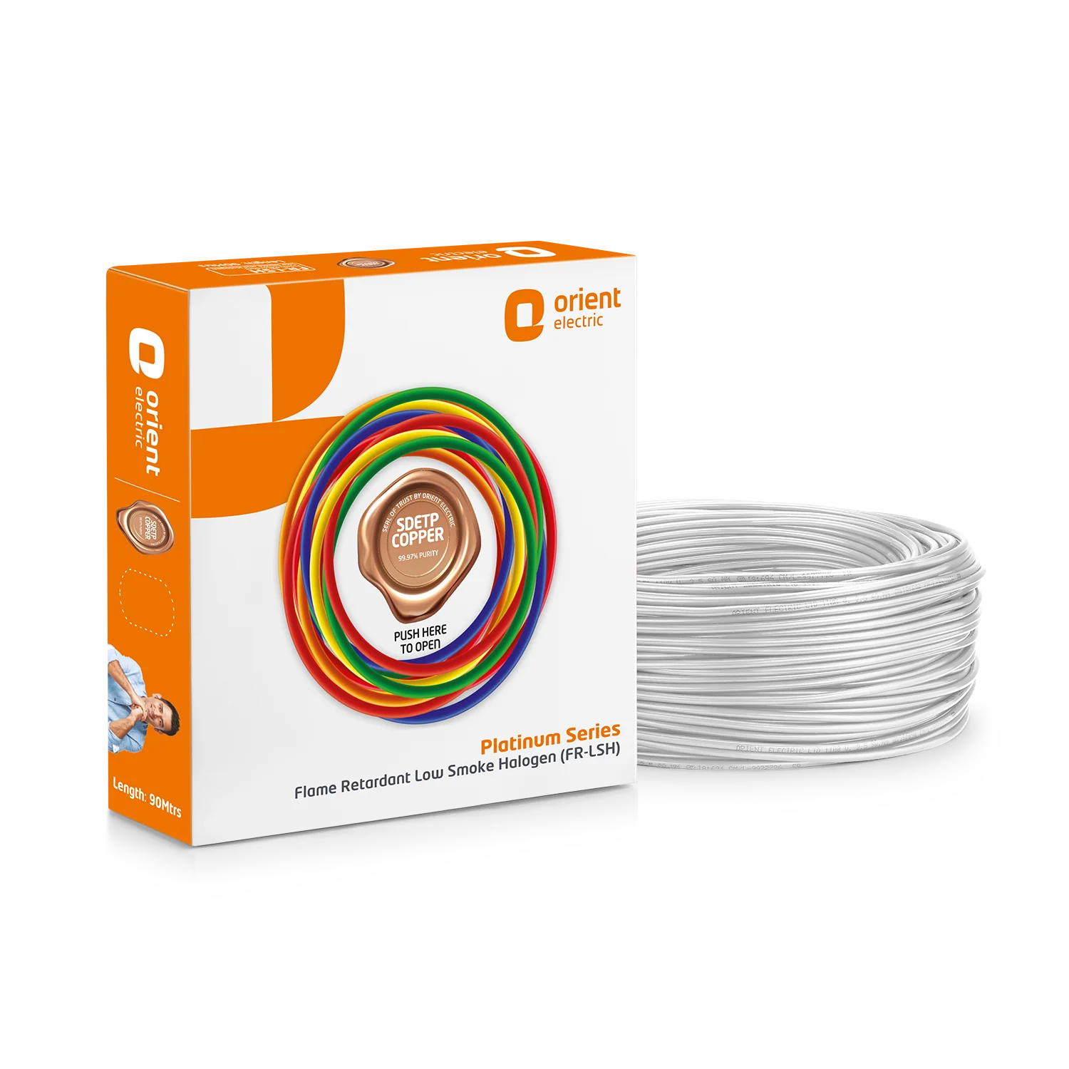 PLATINUM SERIES 90 Meter Flame Retardant Low Smoke Halogen Wire - Image 2