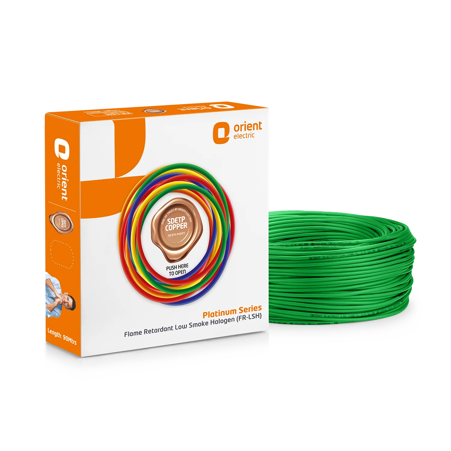 PLATINUM SERIES 90 Meter Flame Retardant Low Smoke Halogen Wire - Image 4
