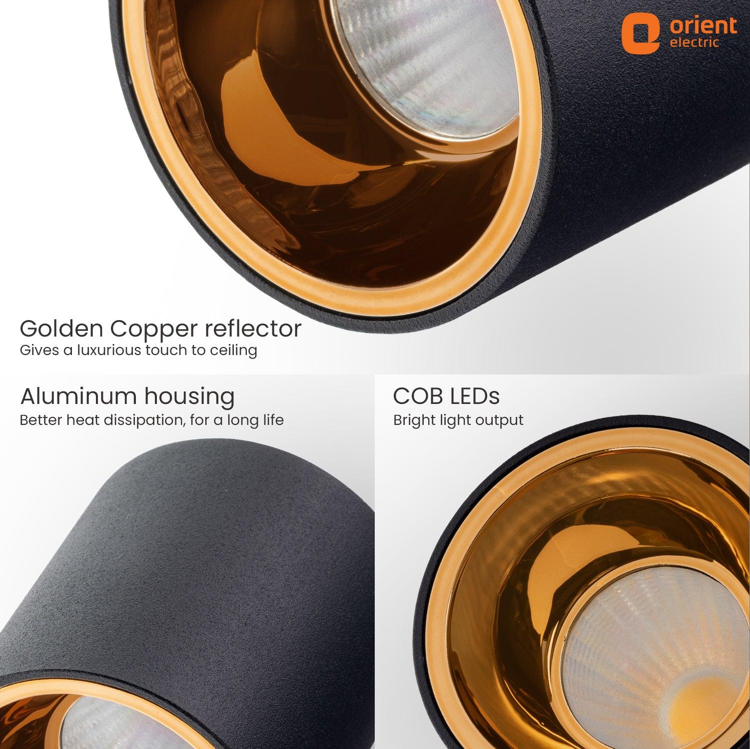 Prism Surface COB LED Downlighter Focus Light Warm White - Image 15