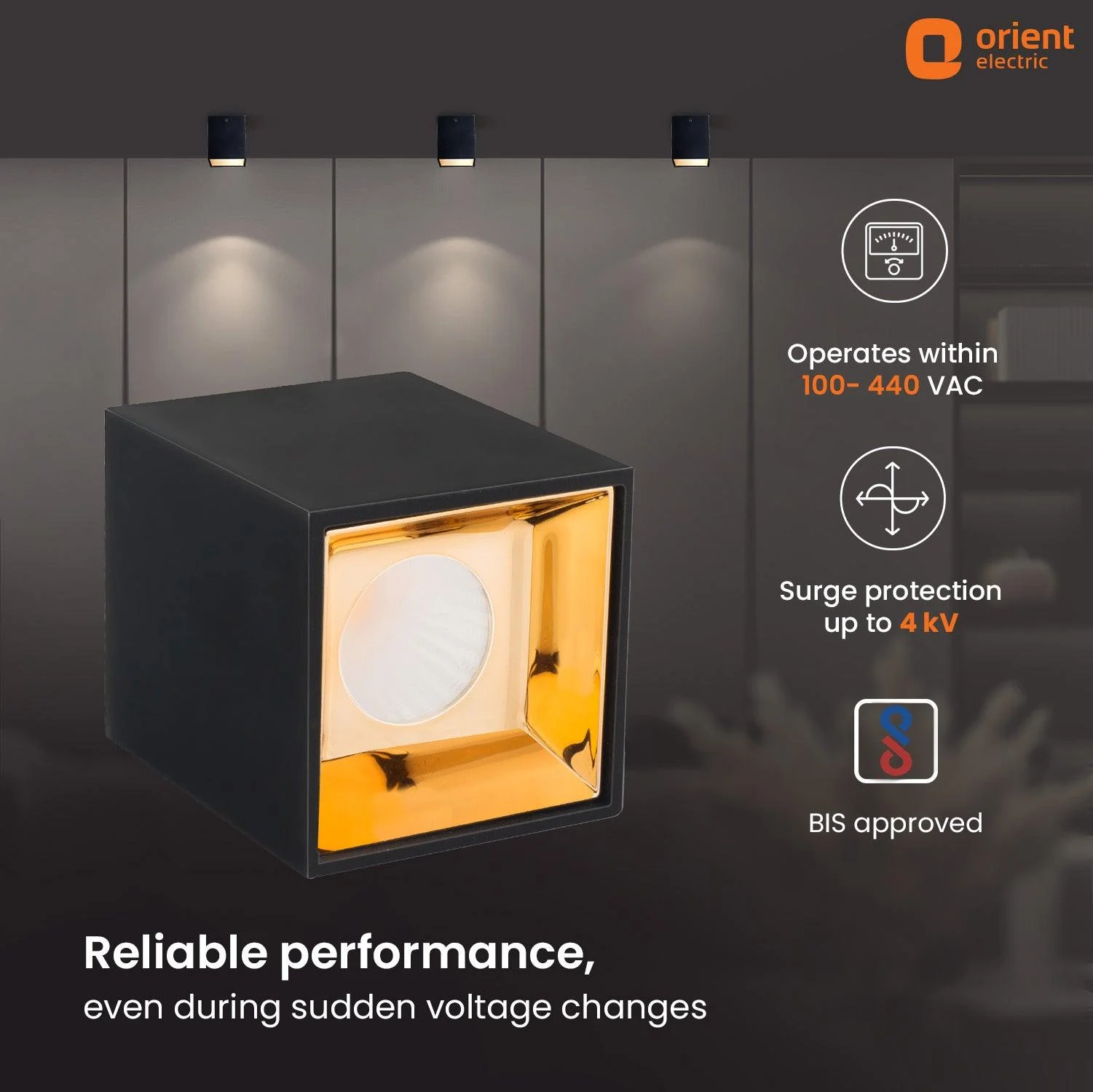 Prism Surface COB LED Downlighter Focus Light Warm White - Image 22