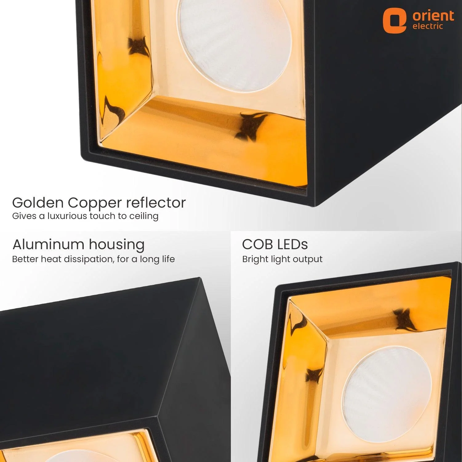 Prism Surface COB LED Downlighter Focus Light Warm White - Image 24