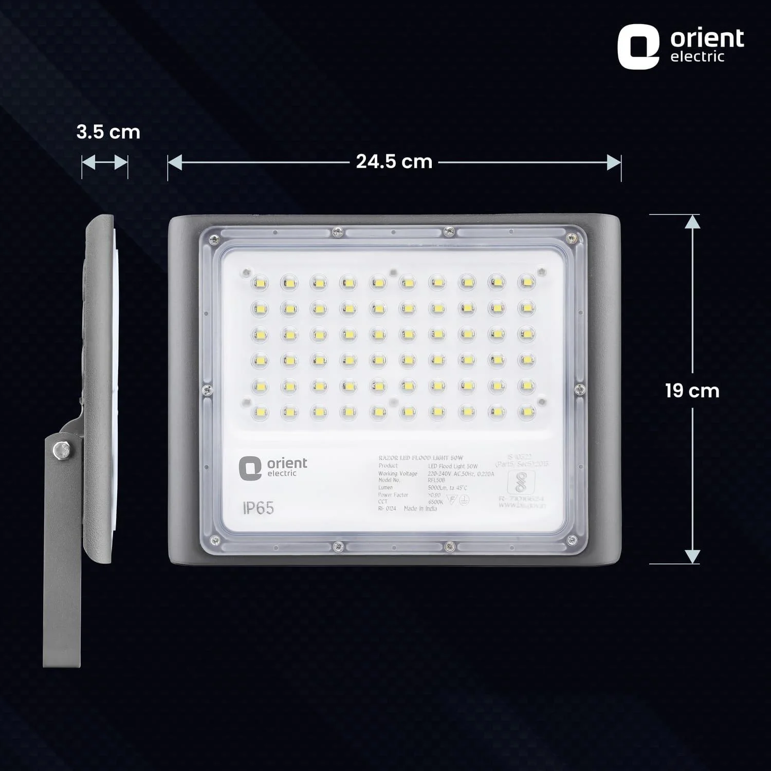 Razor LED Flood Light | IP-65 Weather Resistant | High Voltage Protection | 1-Year Warranty - Image 12