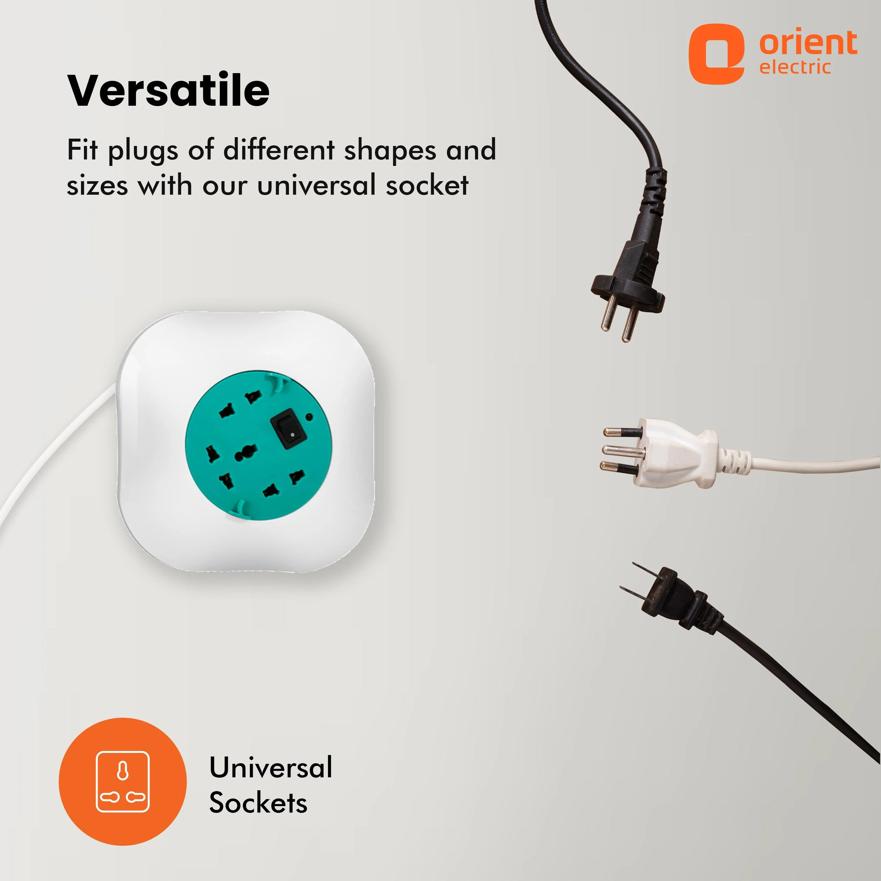 Reel 2 Pin Power Cord Extension Board - Image 2