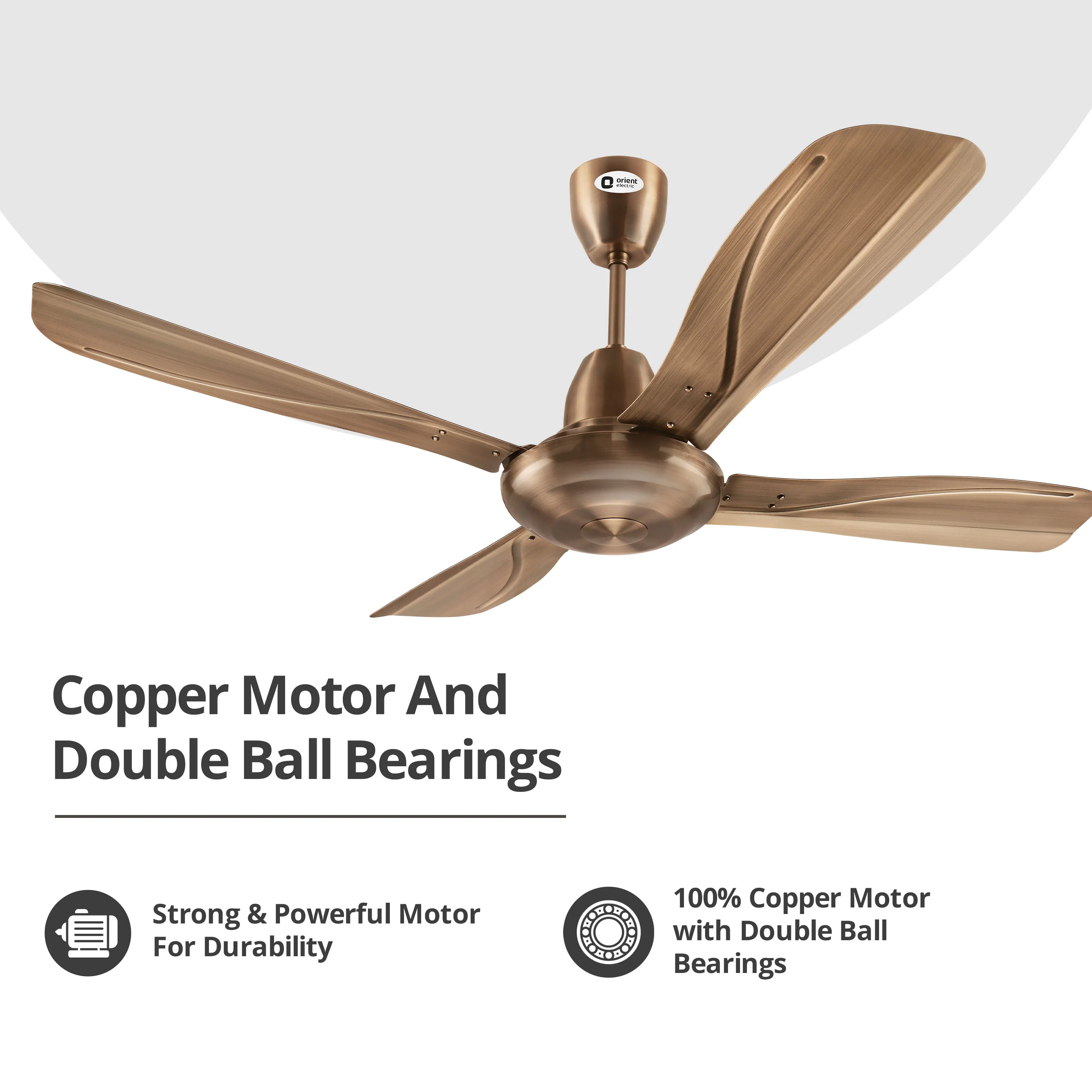 Stallion 4 Blade Ceiling Fan - Image 11