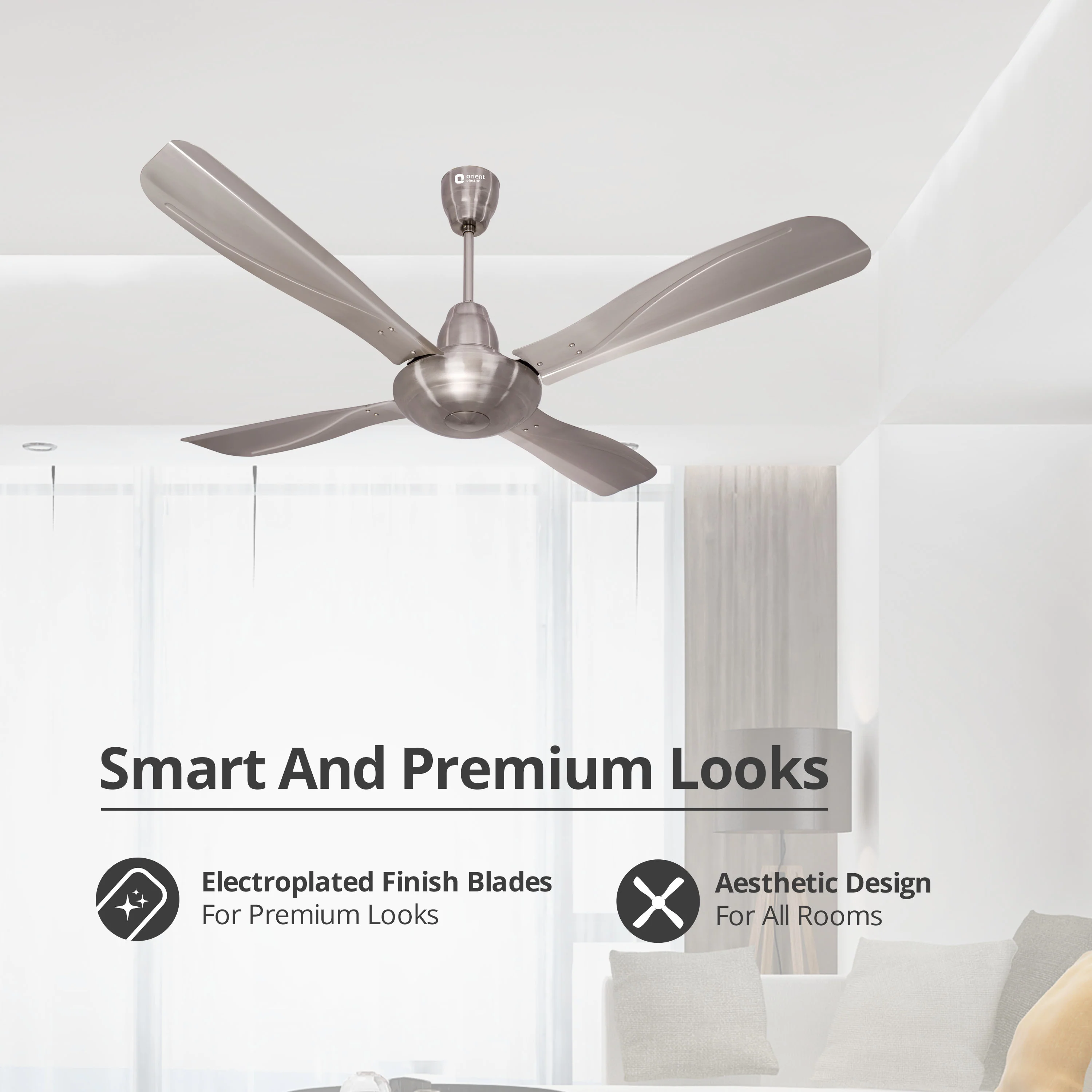 Stallion 4 Blade Ceiling Fan - Image 17