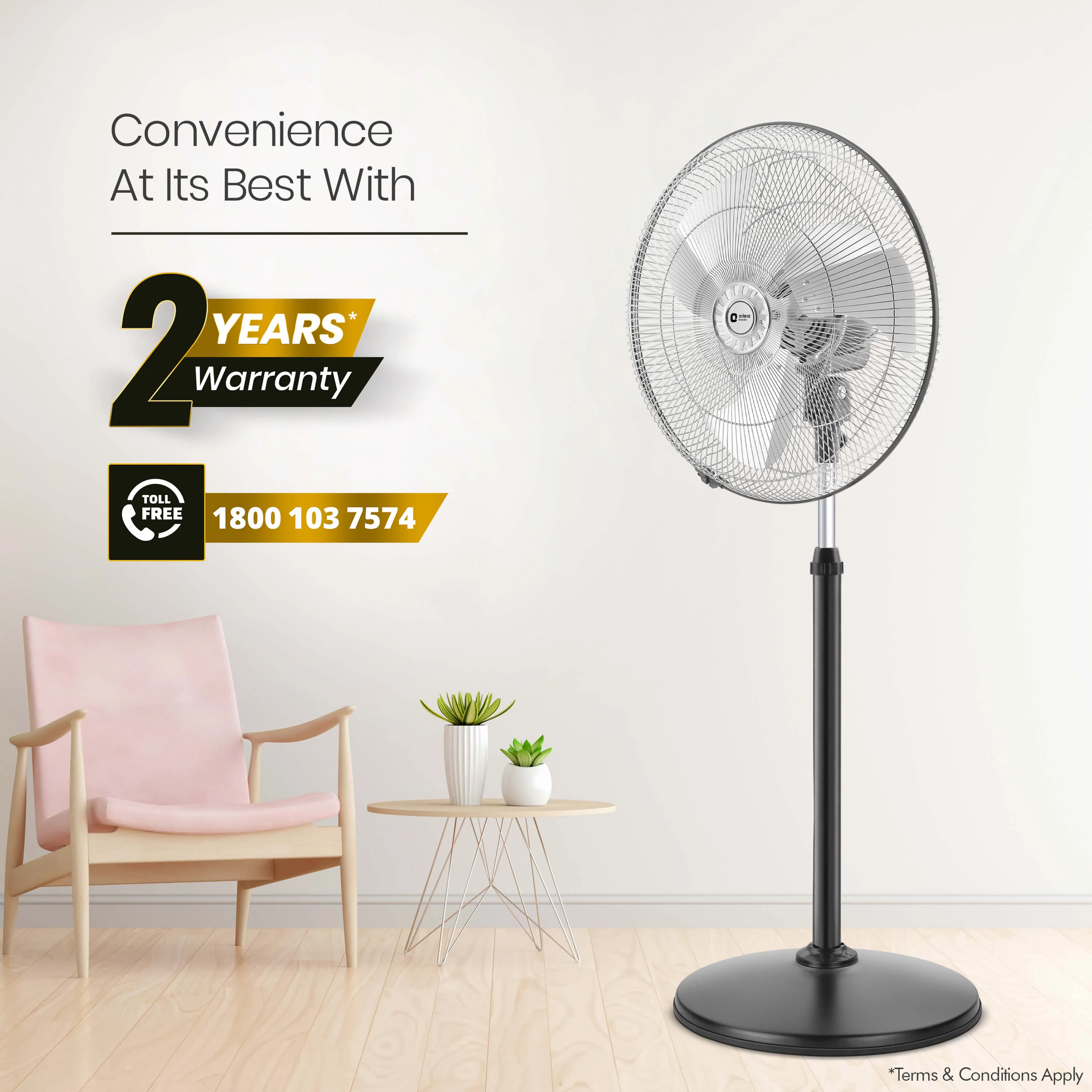 Tornado-II 450mm Pedestal Fan - Image 12