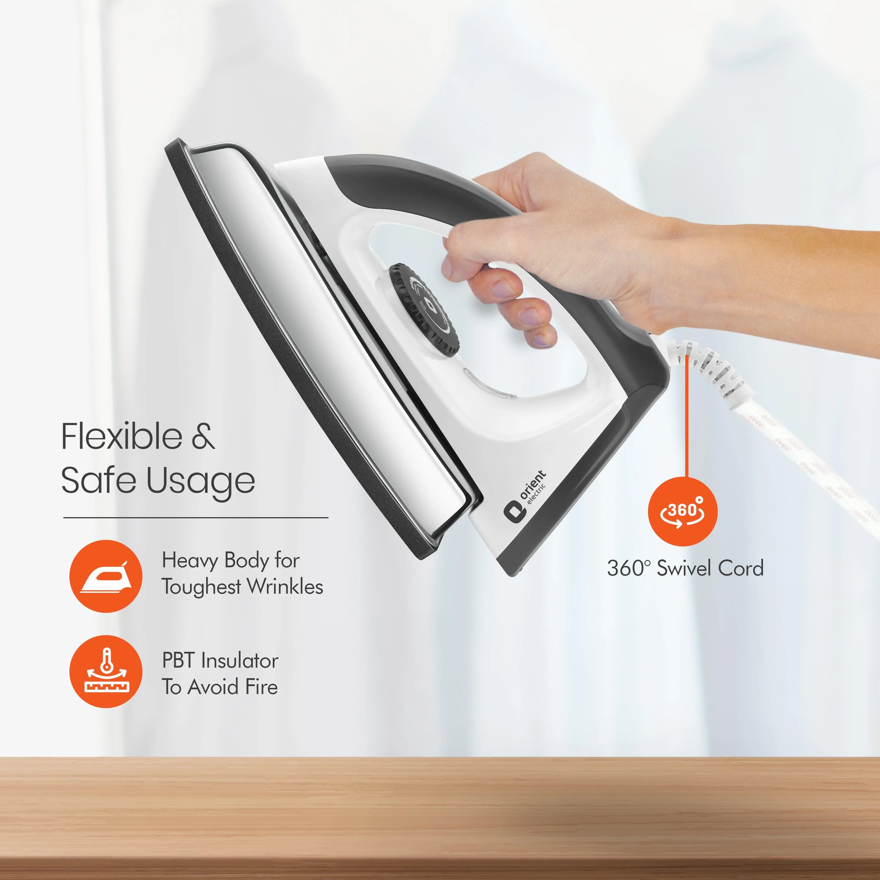 Ultimate Plus Non-stick Dry Iron - Image 4