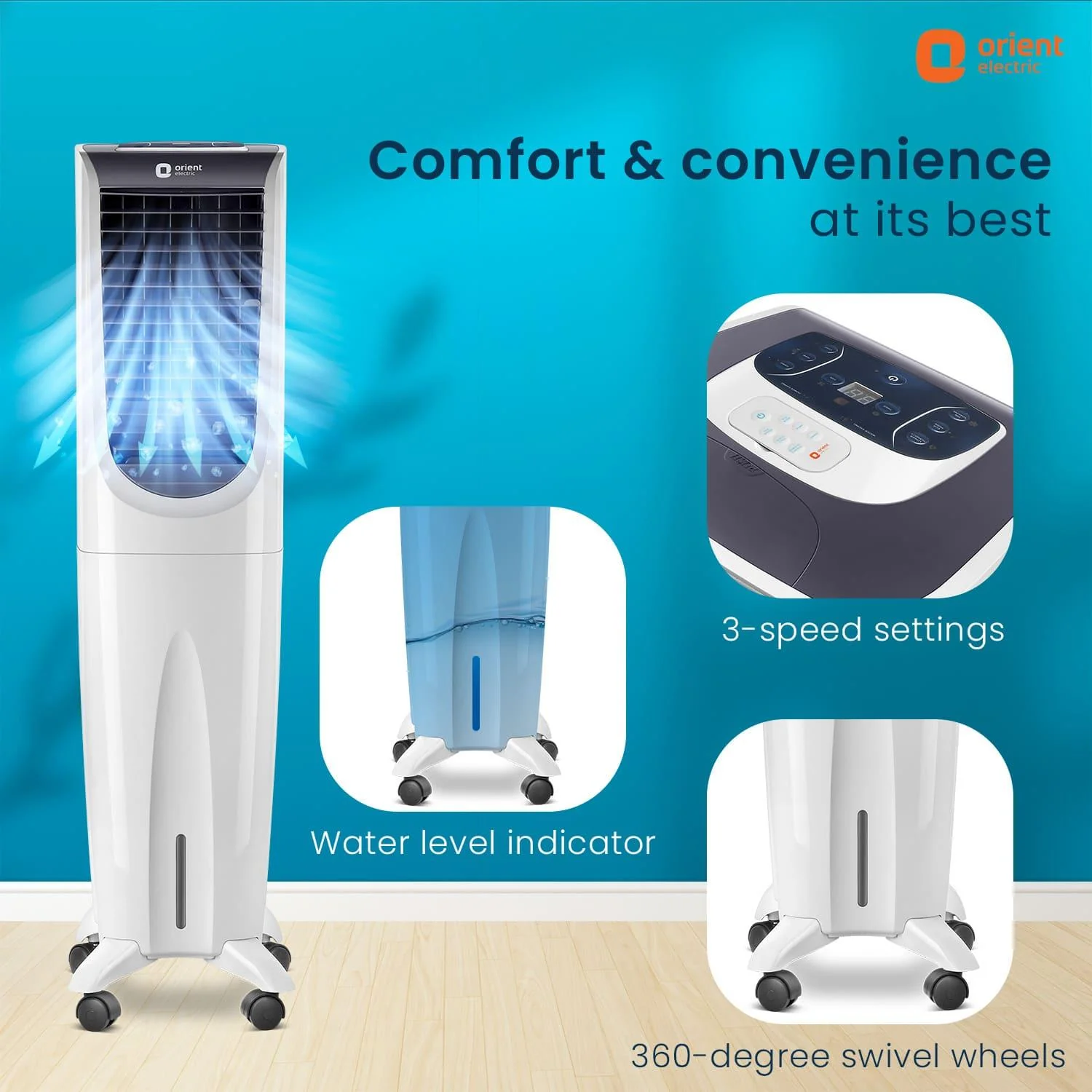 Ultimo Tower Air Cooler With Remote - Image 29