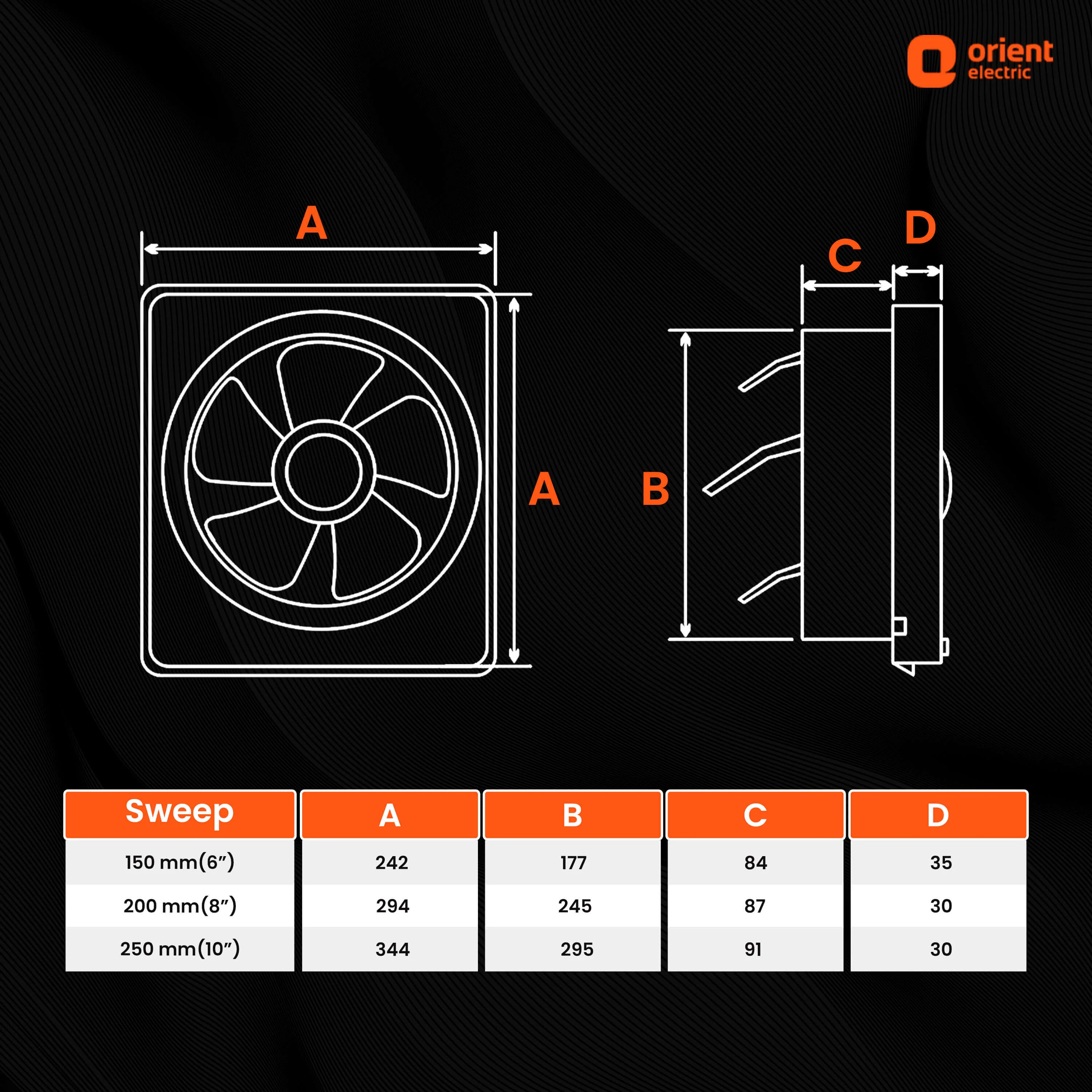 Ventilator DX 250mm (9.84 inch) Exhaust Fan for Kitchen - Image 16
